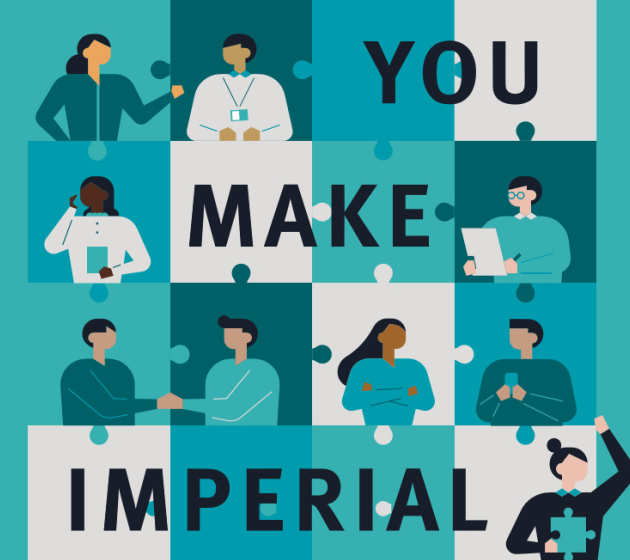 Jigsaw image reads 'You make Imperial'