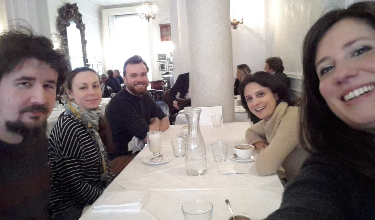 Lunch with the Mattevi Group celebrating Chiaras viva