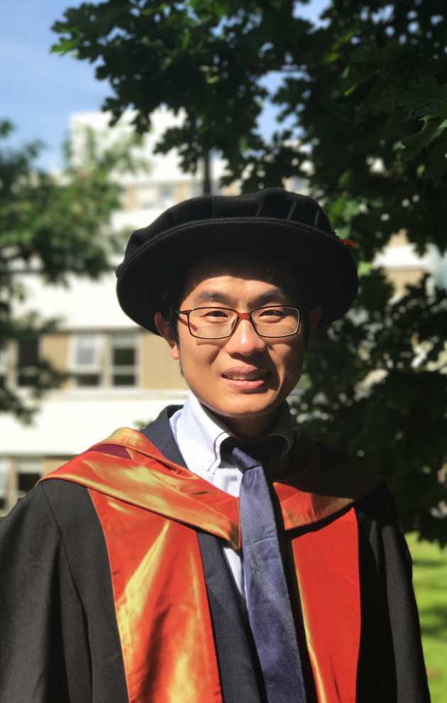 Guohui at graduation