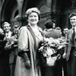 1957 - The Roderic Hill building opened by Queen Elizabeth The Queen Mother