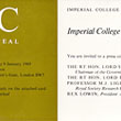 1969 - College appeal launched to raise 2 million for costs towards student accommodation